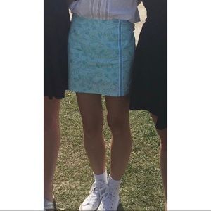 Lilly Pulitzer Blue Whale Skort